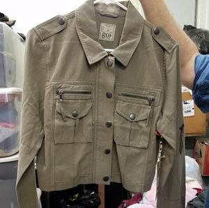 Go by go silk flight jacket